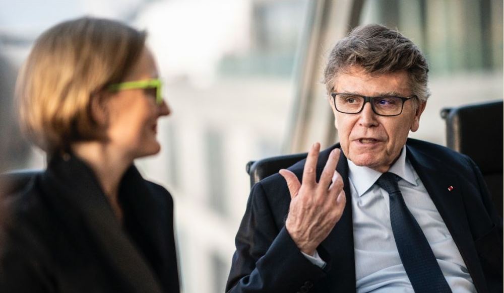 Franziska Bantner et Thierry de Montbrial