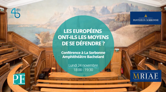 Conférence PE, La Sorbonne, 24 novembre 2025
