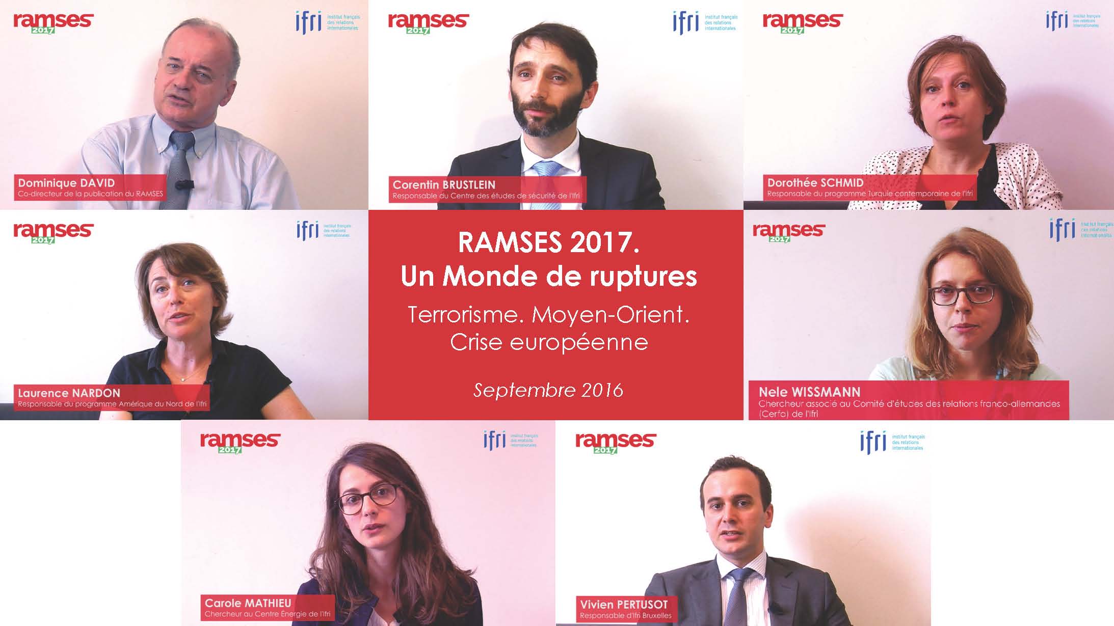 Les vidéos du RAMSES 2017