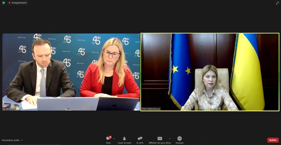 Visioconférence avec Olha Stefanishyna, vice-Première ministre d’Ukraine pour l’intégration européenne et euro-atlantique et ministre de la Justice_18 novembre 2024.jpg