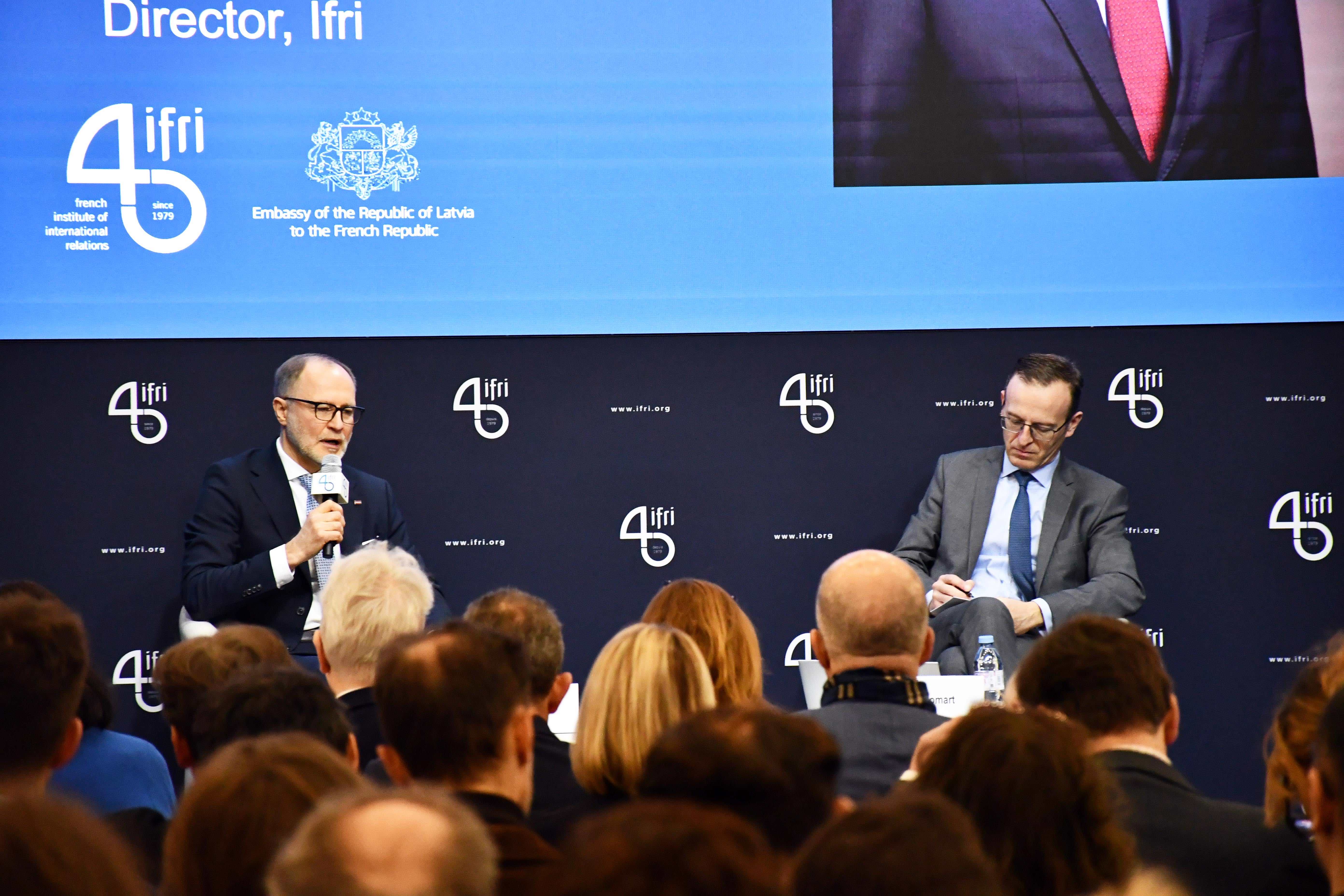 European Security: Perspectives From Latvia. Debate with Andris Sprūds, Latvia's Defense Minister.