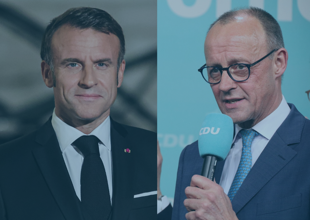 Emmanuel Macron et Friedrich Merz