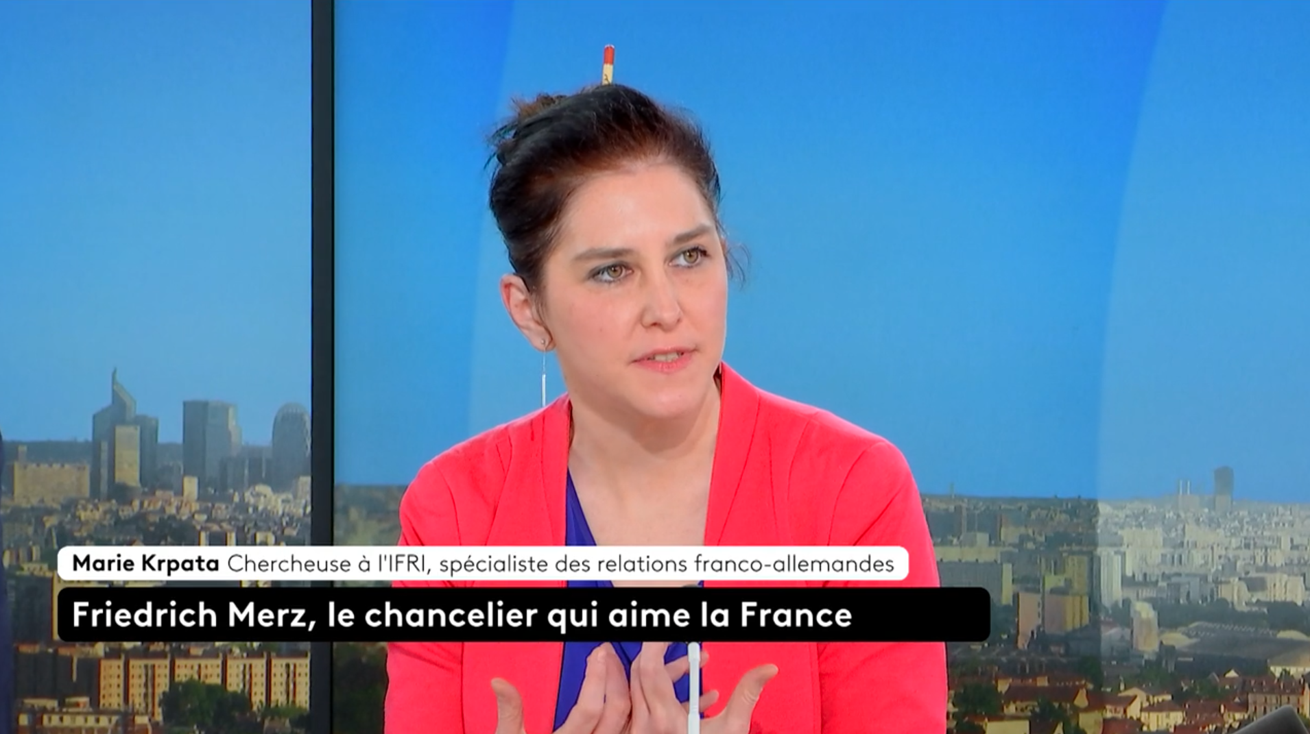Freidrich Merz, le chancelier qui aime la France Marie Krpata Franceinfo