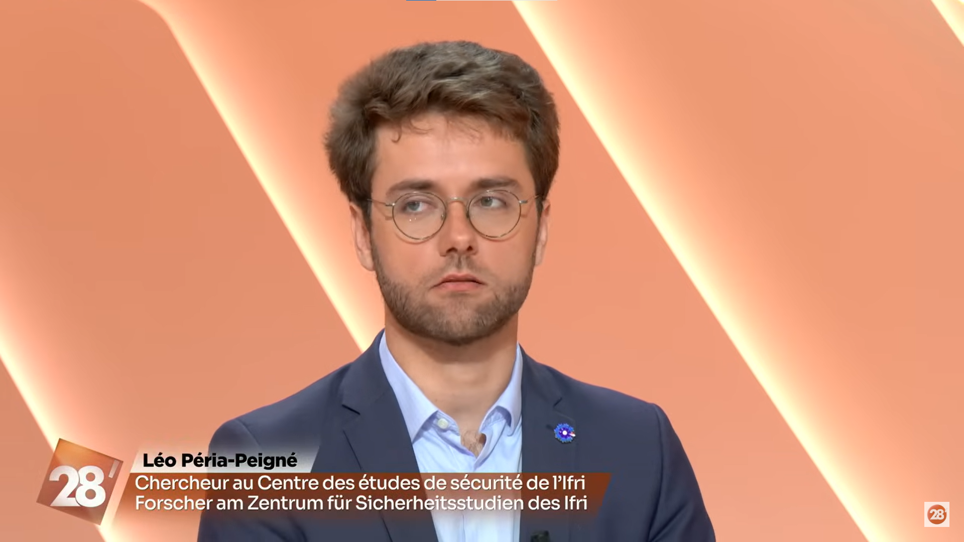 Léo Péria-Peigné sur 28 minutes