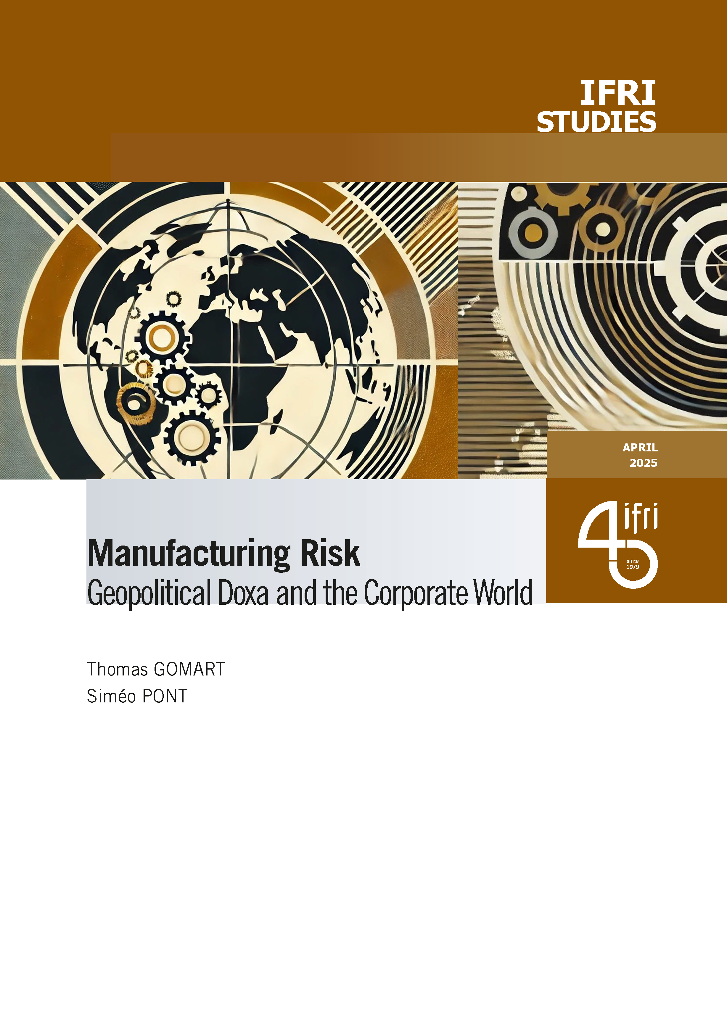 Manufacturing Risk: Geopolitical Doxa and the Corporate World