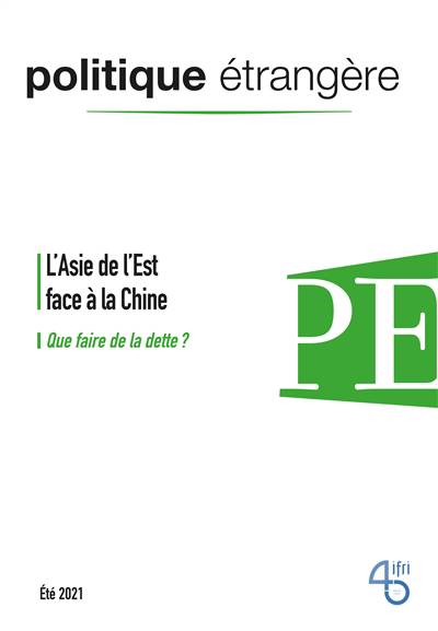 politique étrangère, asie de l'est face a la chine, que faire de la dette couverture