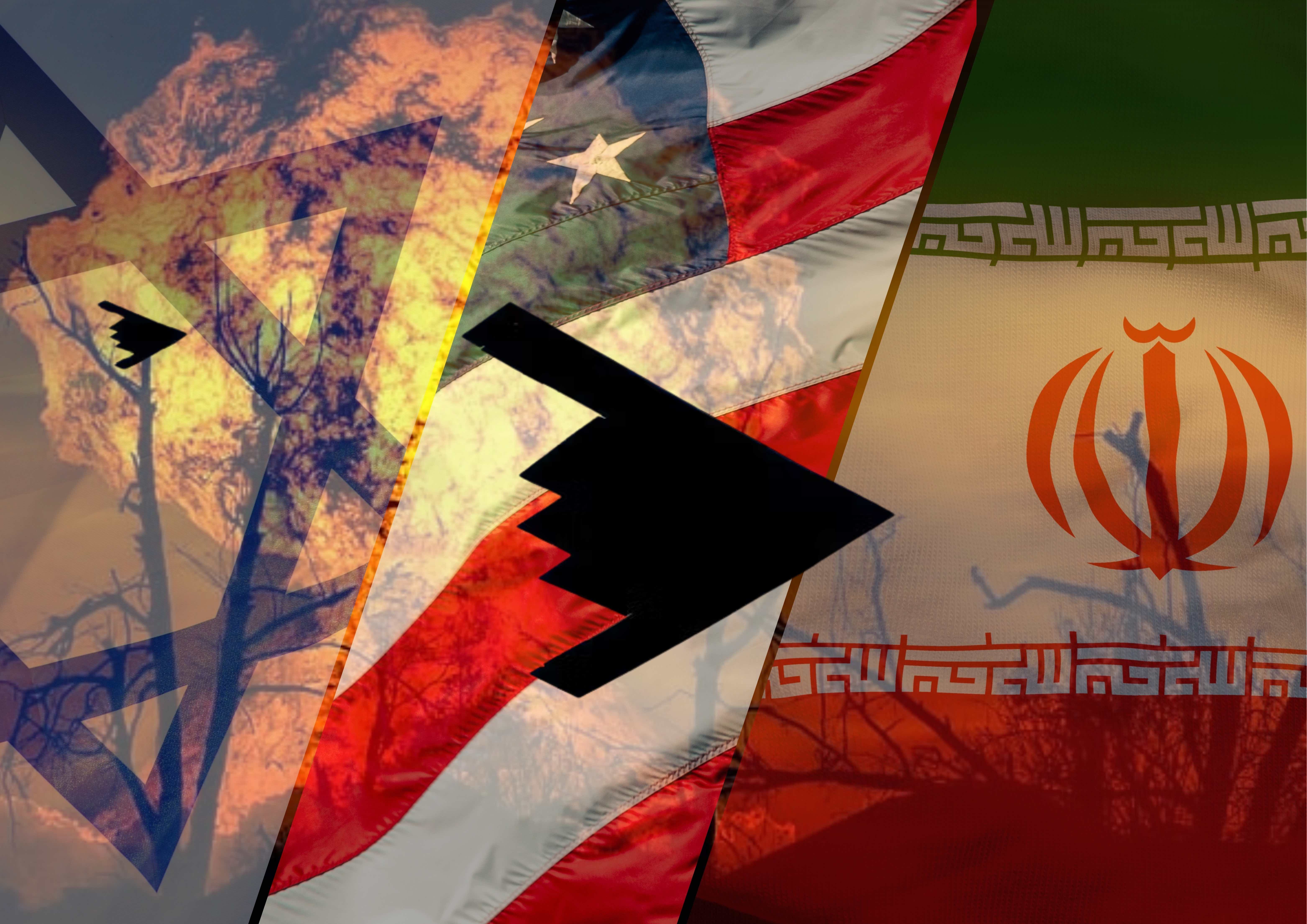 Israël - États-Unis contre l'Iran.