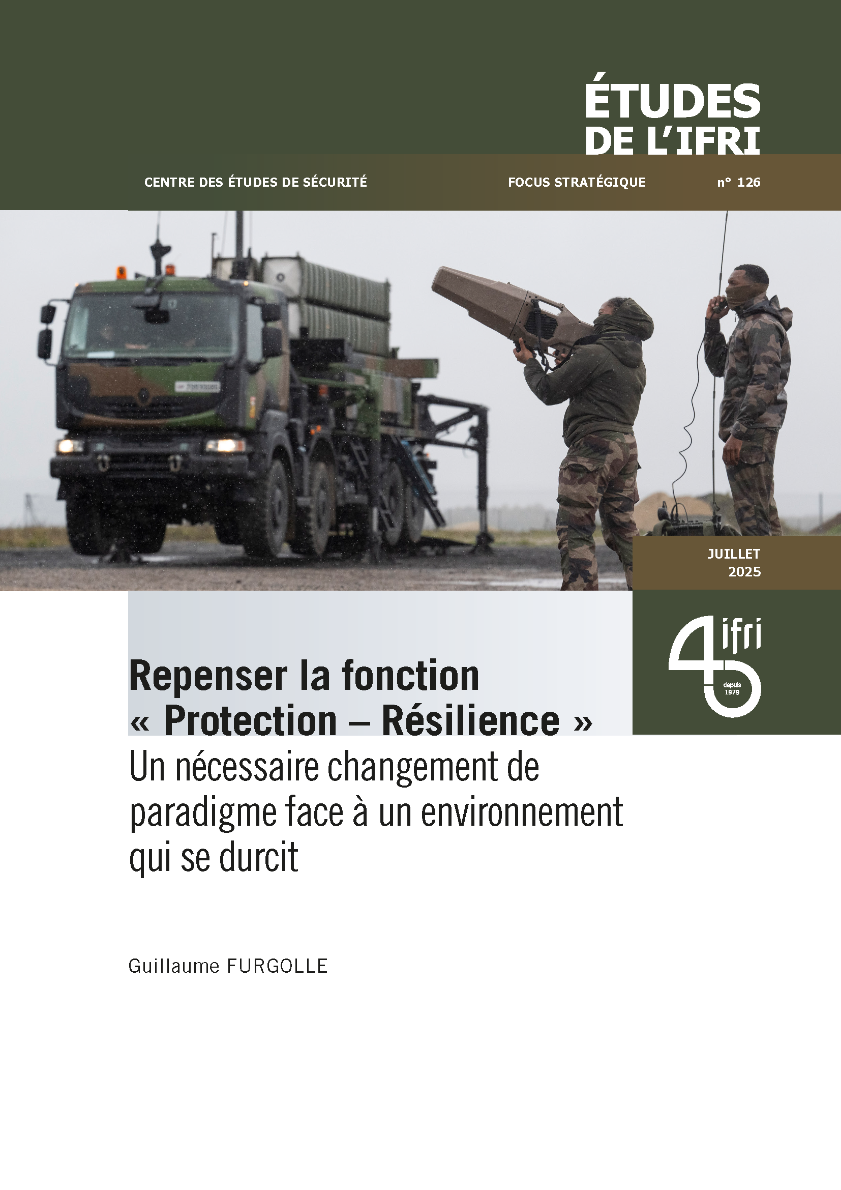 Focus Guillaume Furgolle, fonction protection, juillet 2025.