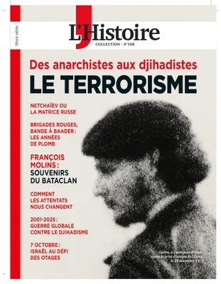 Couverture du hors-série de L'Histoire sur le terrorisme