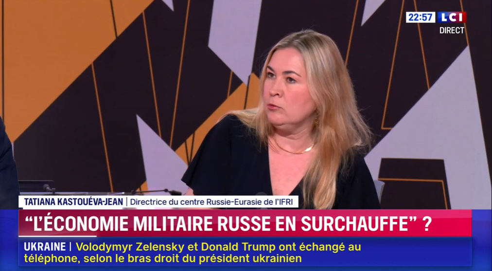 Tatiana Kastouéva-Jean sur LCI