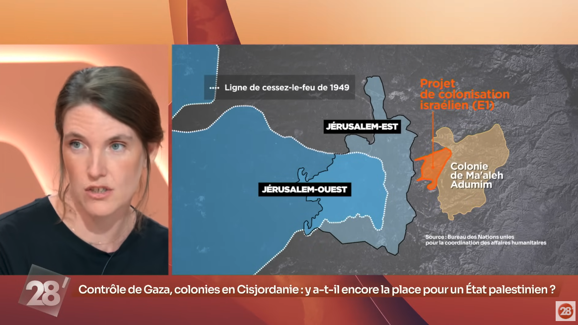 Amélie FEREY, 28 minutes, Arte, Palestine, Gaza, Israel