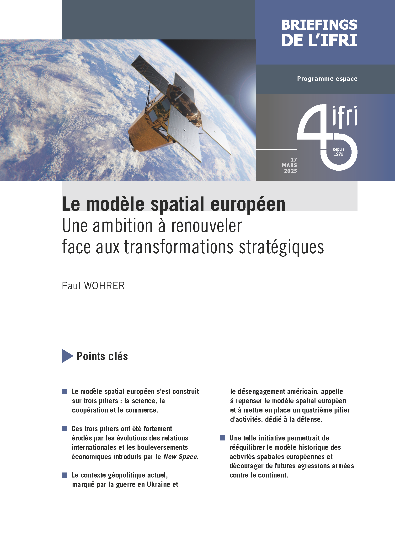 modele spatial europen