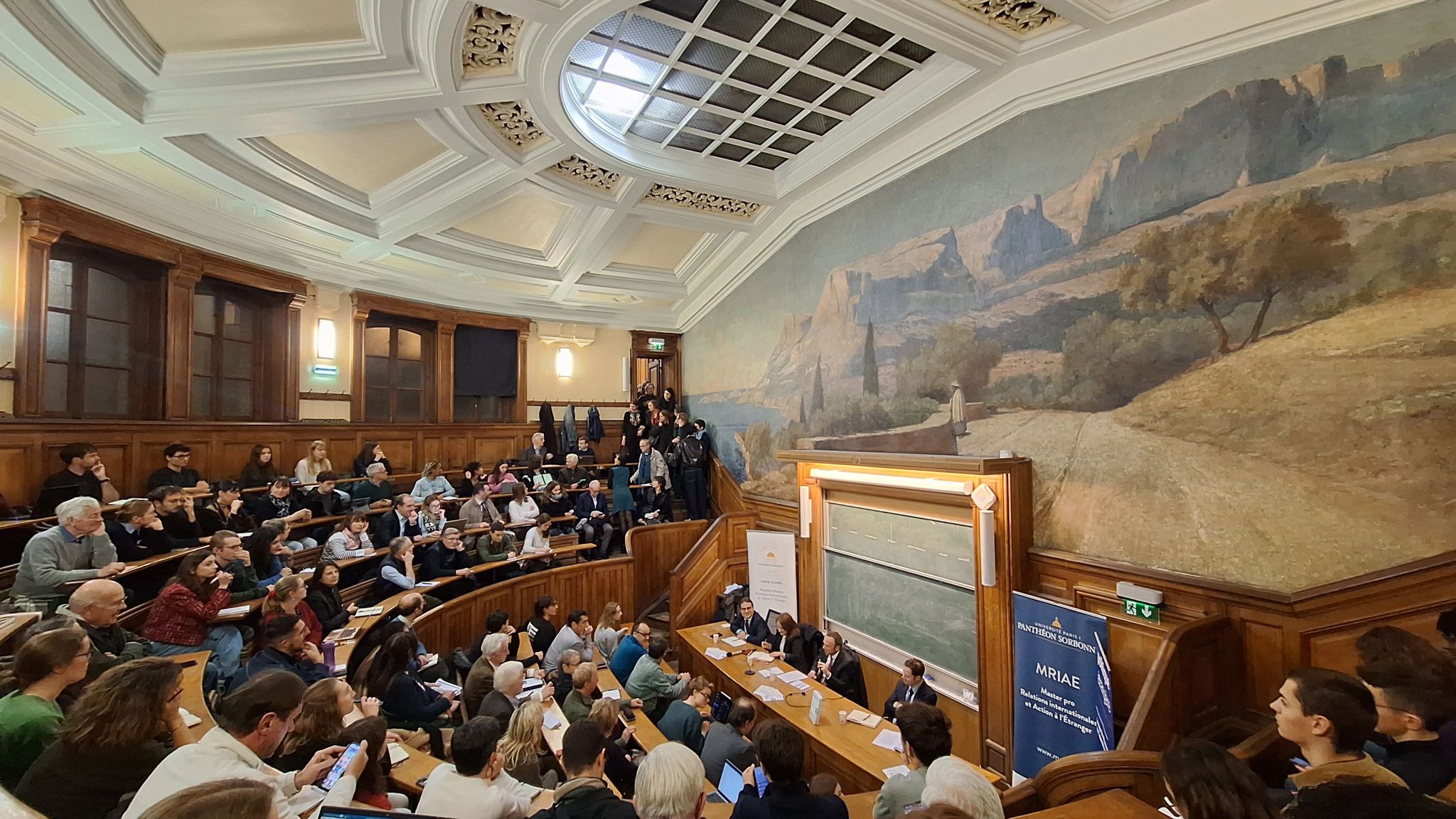 Conférence PE, Sorbonne, amphithéâtre Bachelard