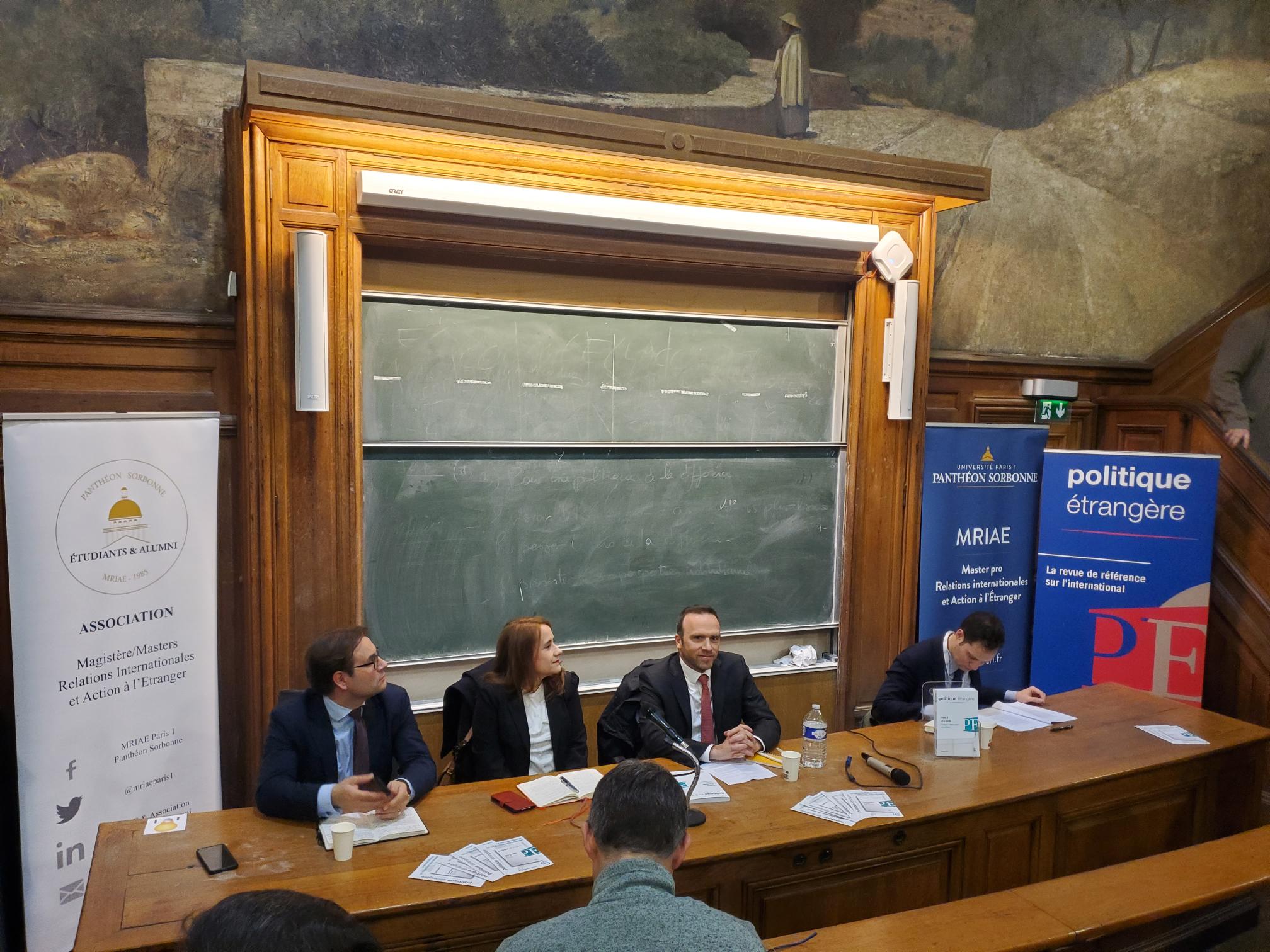 Conférence PE, Sorbonne, amphithéâtre Bachelard