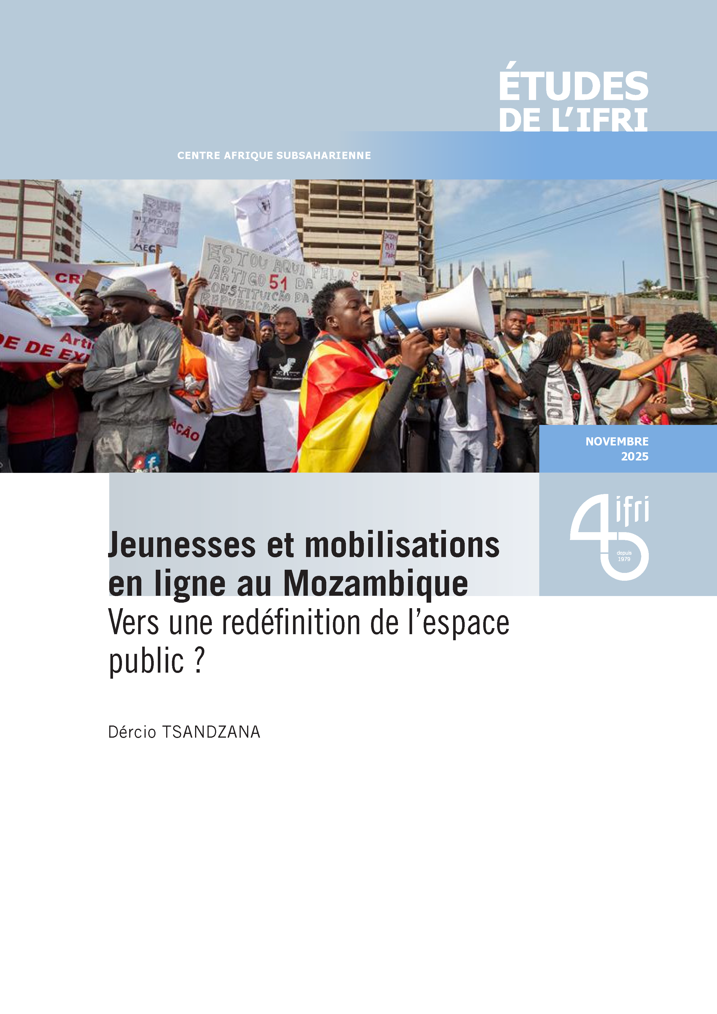 Jeunesses et mobilisations en ligne au Mozambique : Vers une redéfinition de l'espace public ? 