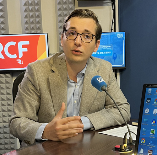 Dimitri Minic pour RCF et Radio Notre Dame
