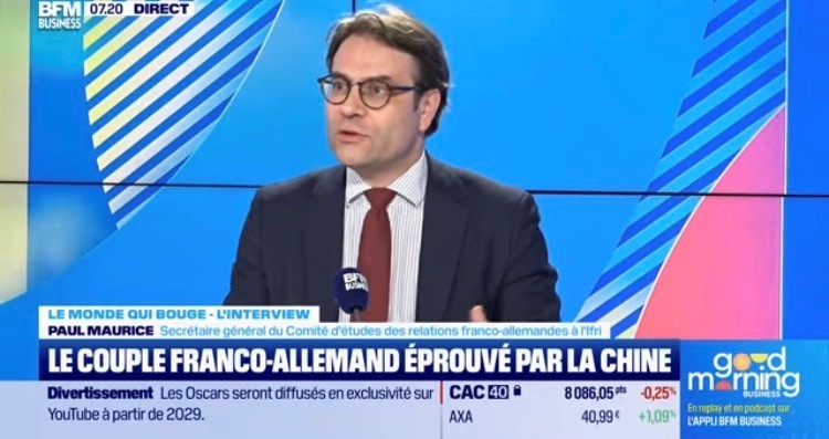 Paul MAURICE BFM Business 18.12.2025