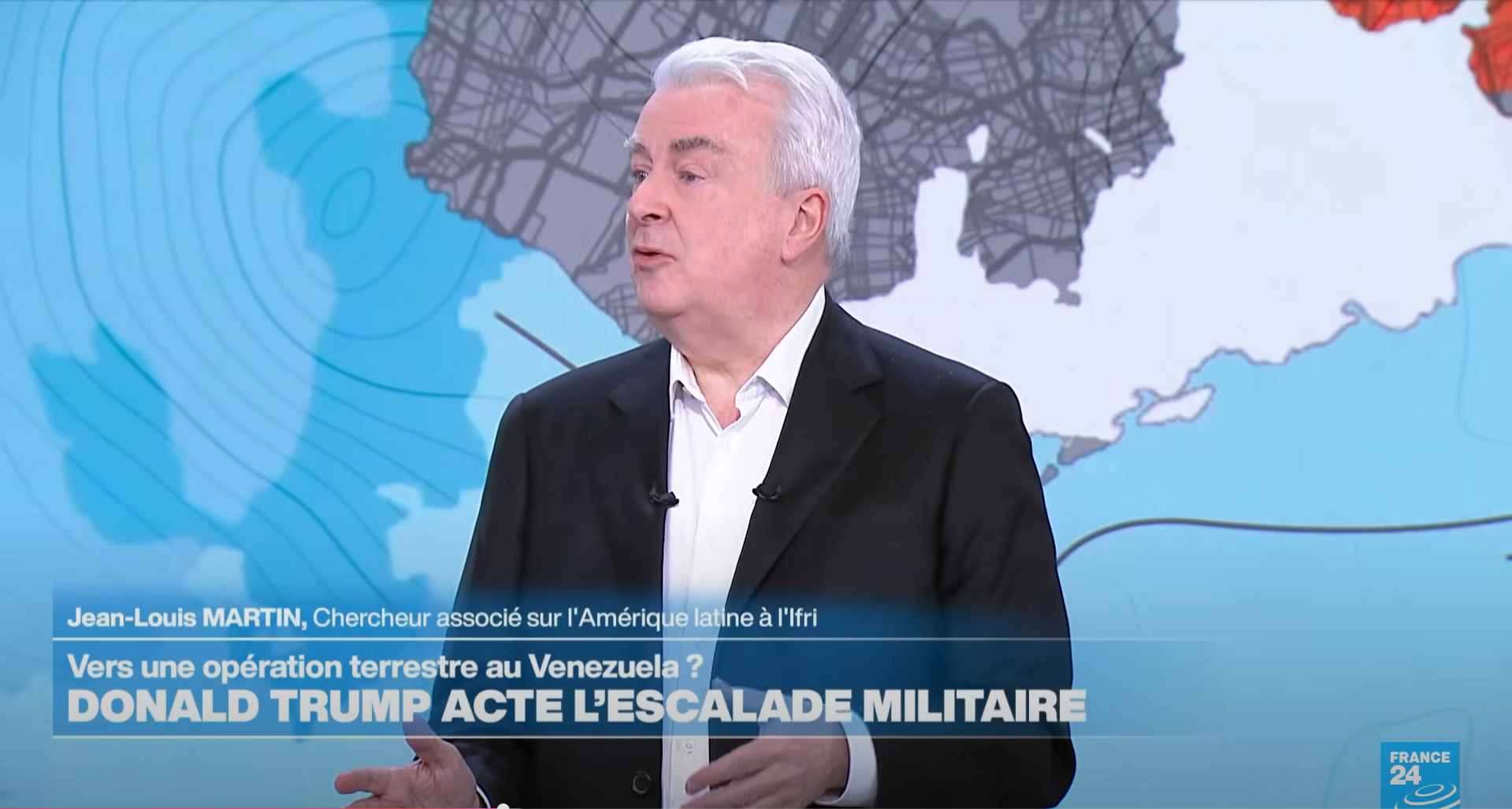 Jean-Louis Martin, invité de "Le Monde dans tous ses États" sur France 24, 12 décembre 2025.