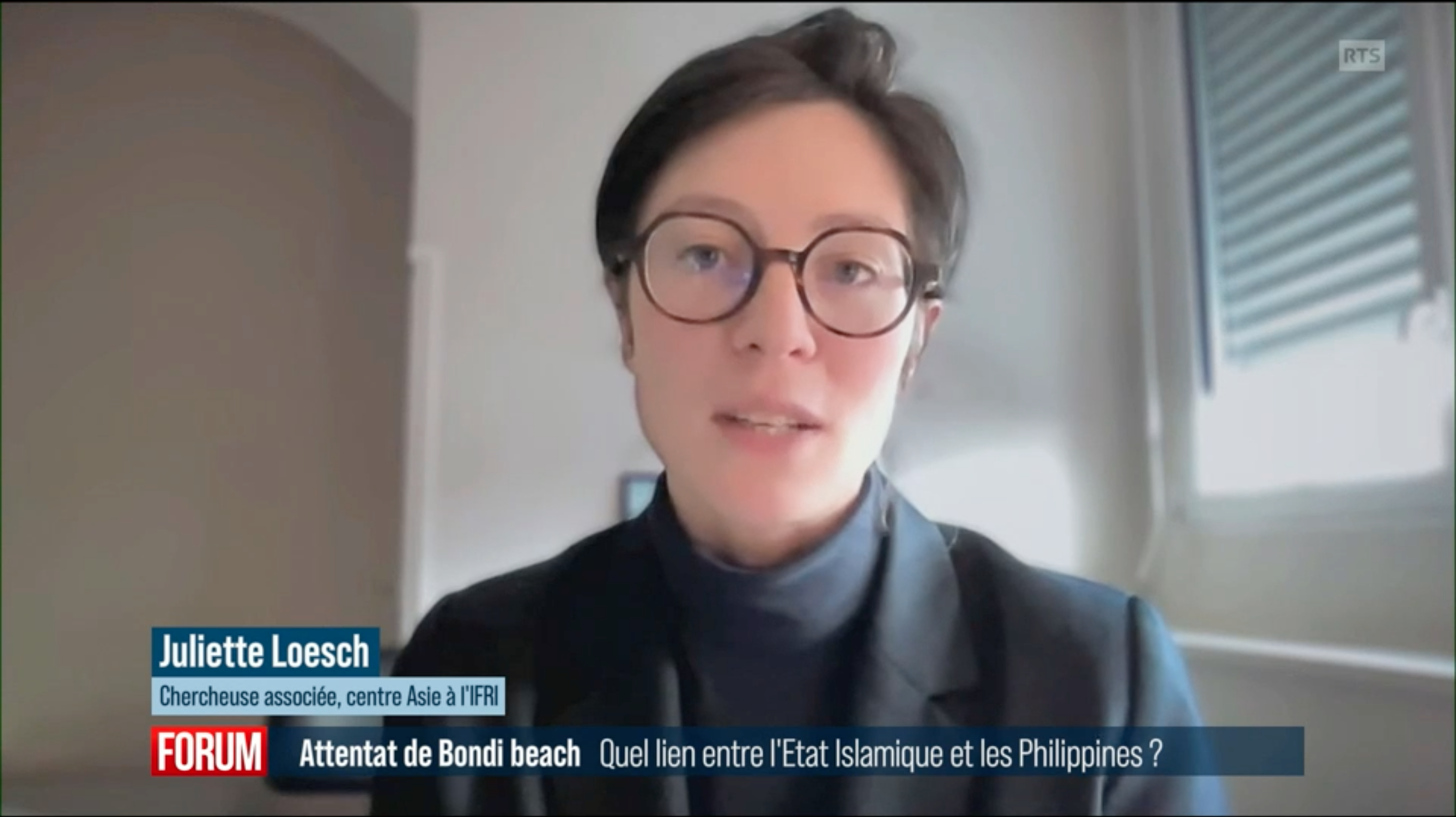 Juliette Loesch - 18 décembre 2025 RTS Forum