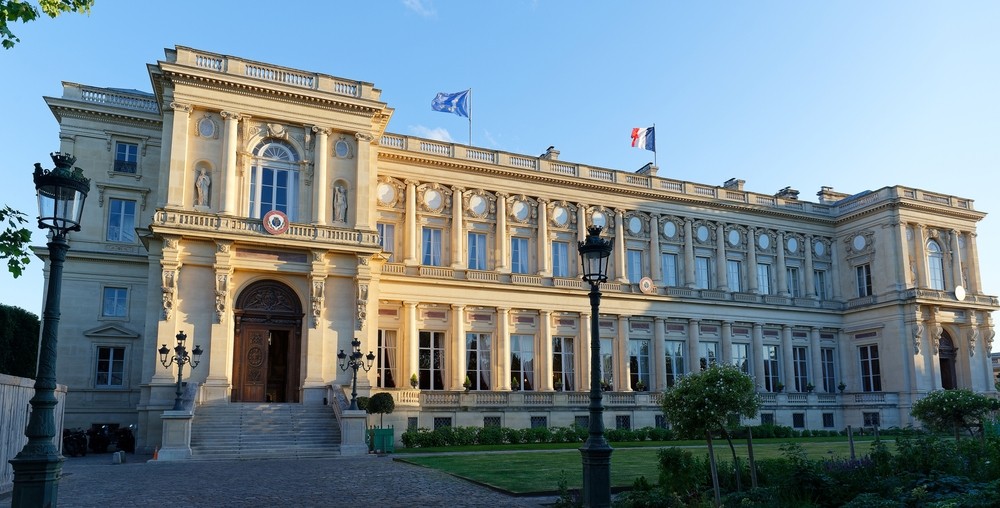 Le Ministère français des Affaires Etrangères au quai d'Orsay à Paris, le 22 mai 2022.