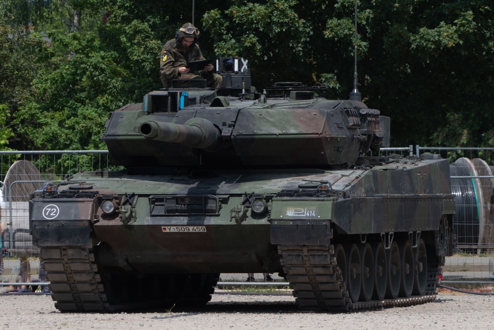 Le char de combat allemand Leopard 2 