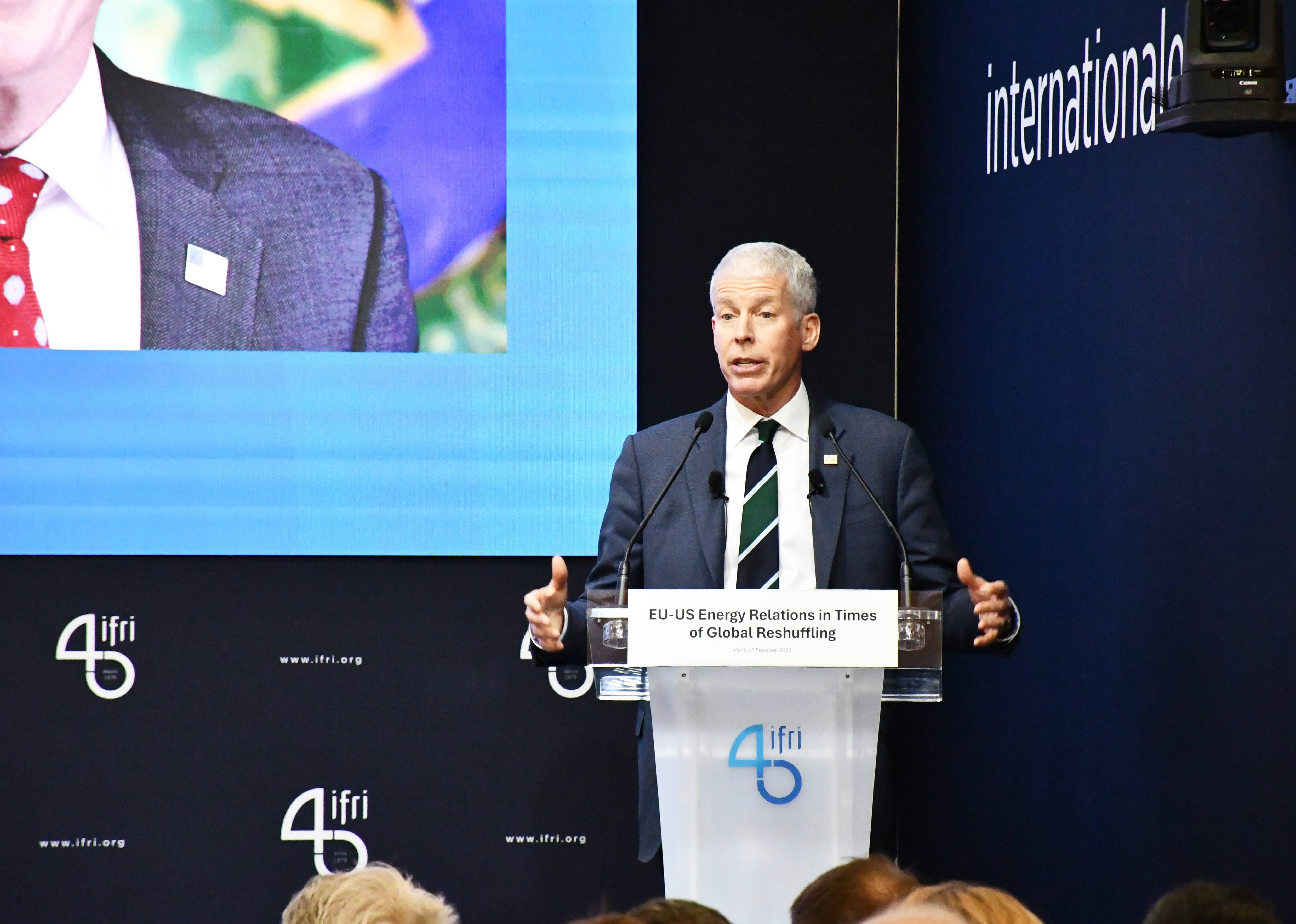 Conférence avec Chris Wright, Secrétaire à l'Énergie des États-Unis