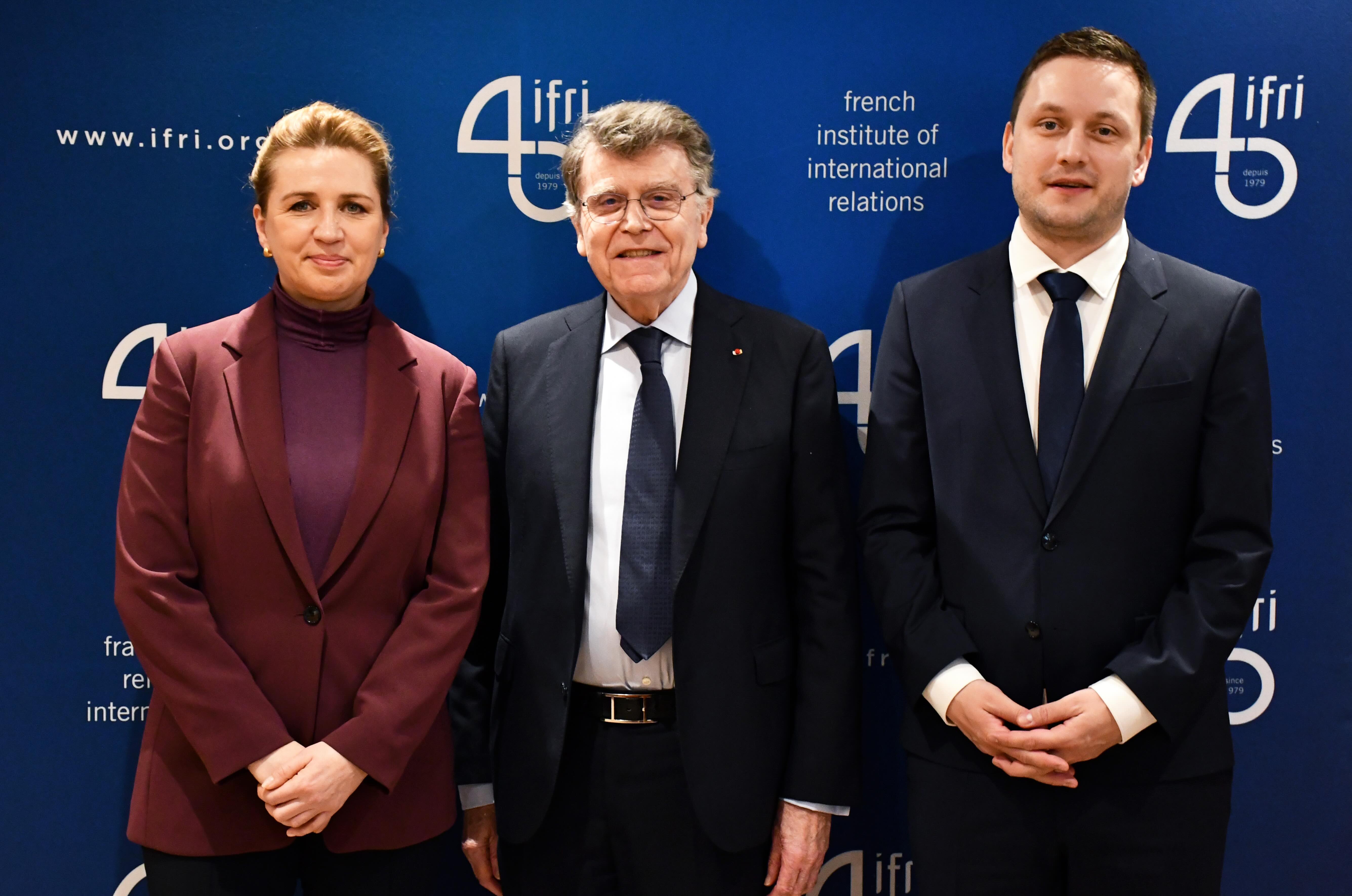 Rencontre avec Mette Frederiksen, Première ministre du Danemark et Jens Frederik Nielsen, Premier ministre du Groenland