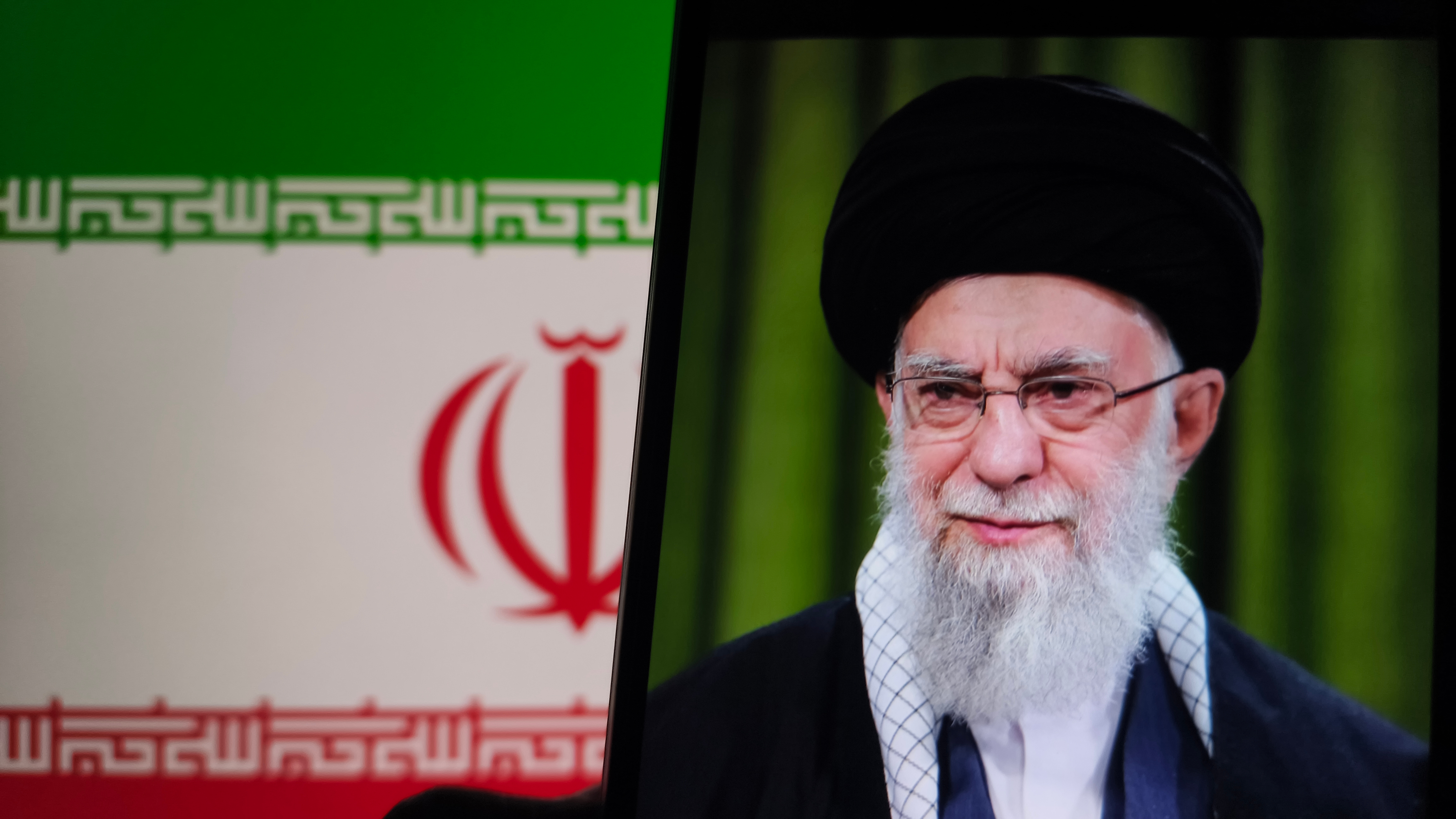 Le Guide Suprême iranien Ayatollah Ali Khamenei