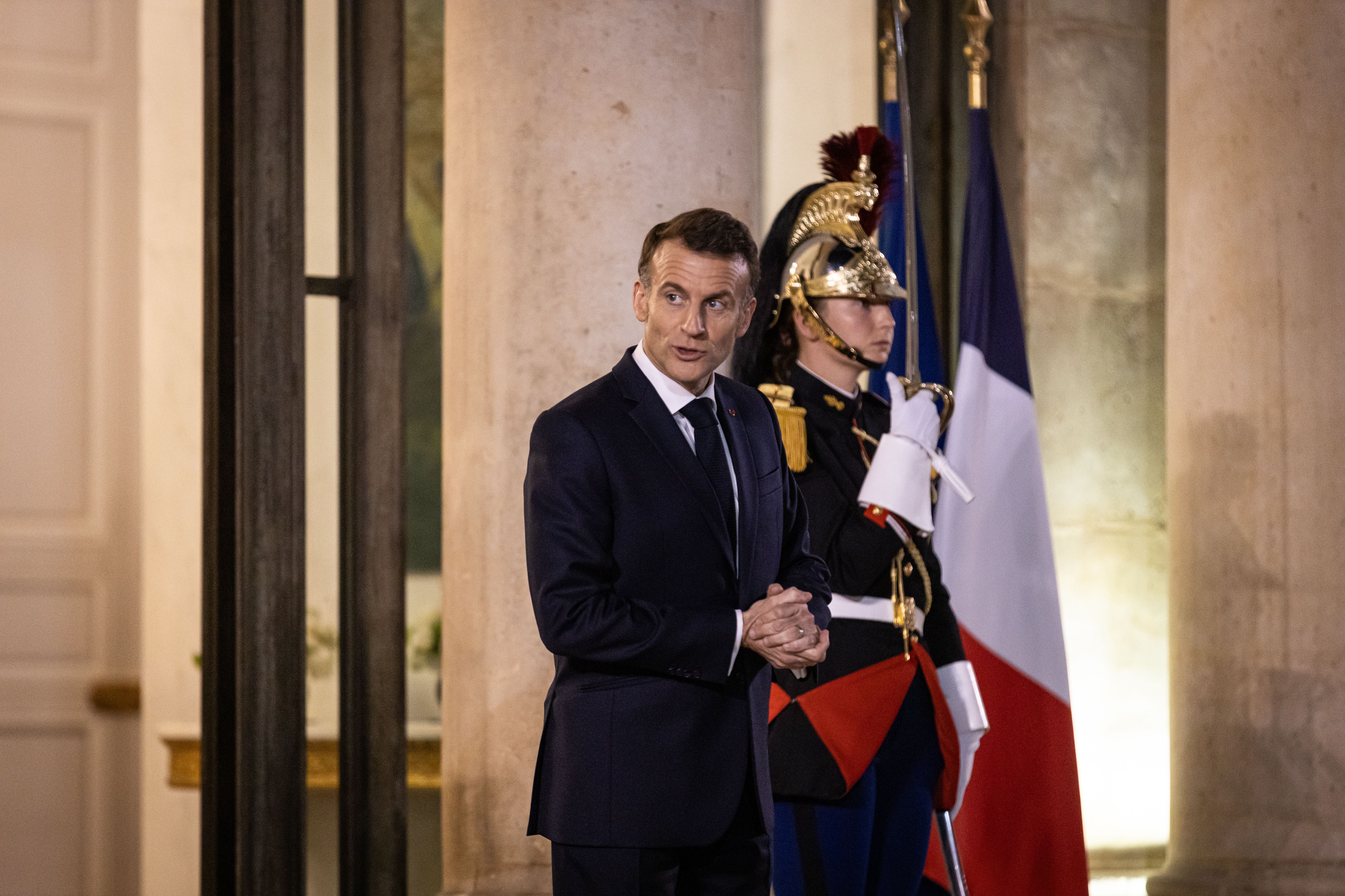 Le Président Emmanuel Macron, le 3 mars 2026.