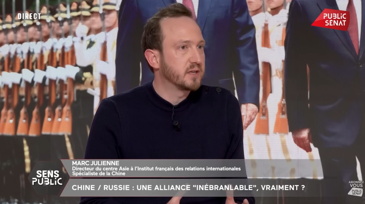 Marc Julienne, invité de l'émission Sens Public sur Public Sénat.