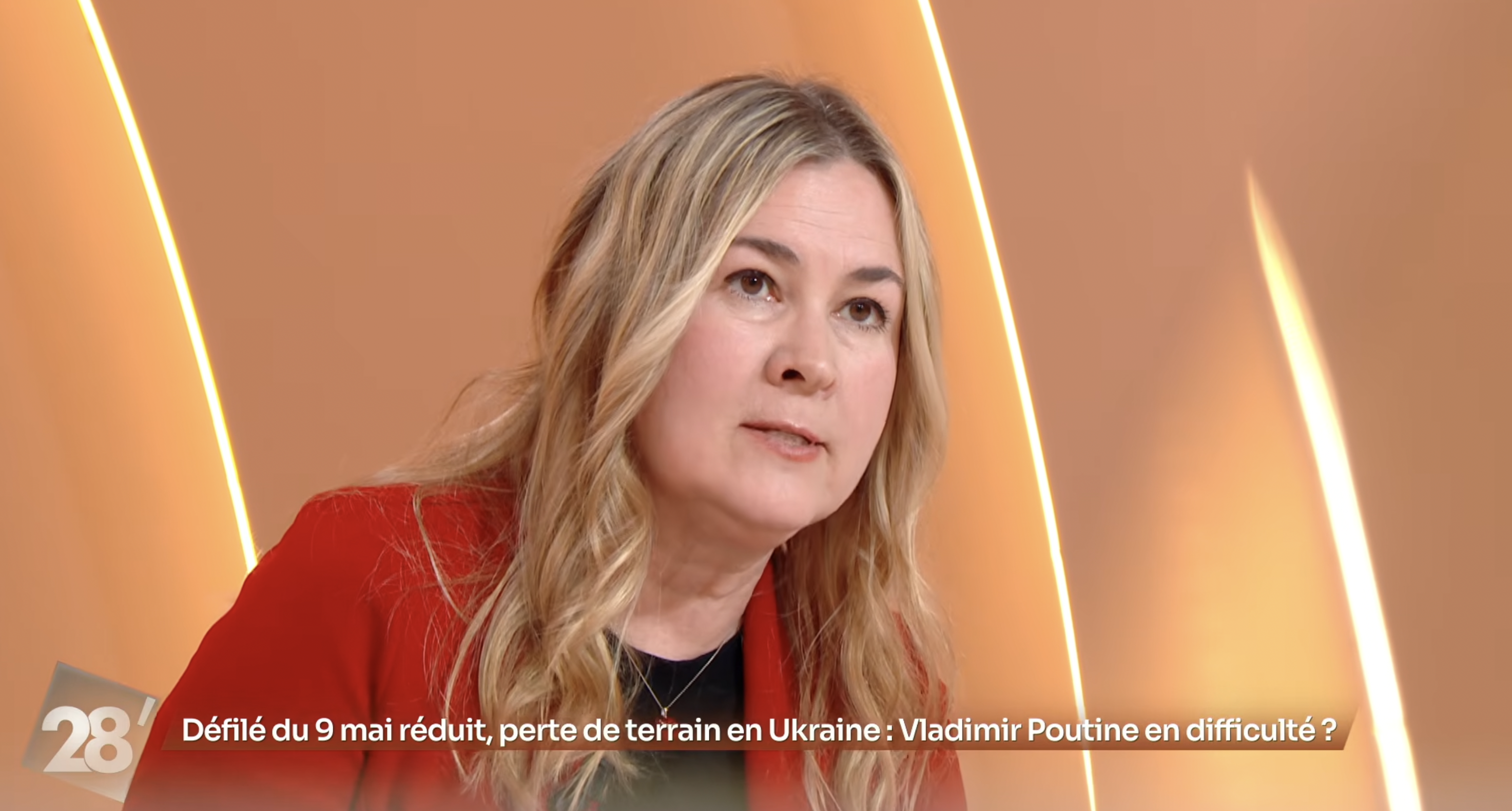 Tatiana Kastouéva-Jean invitée sur le plateau de "28 minutes".