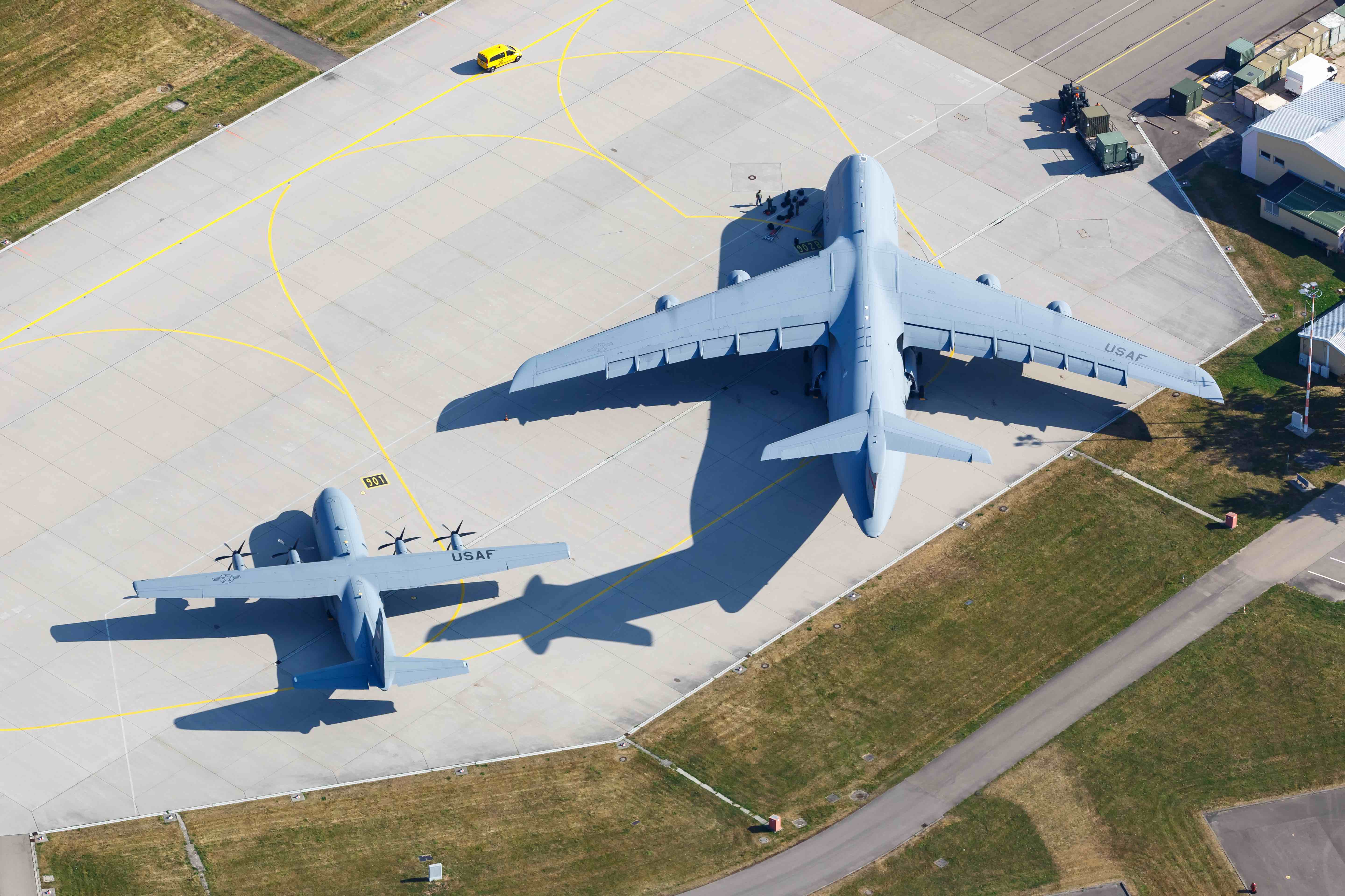 Boeing C-17 américain à Stuttgart