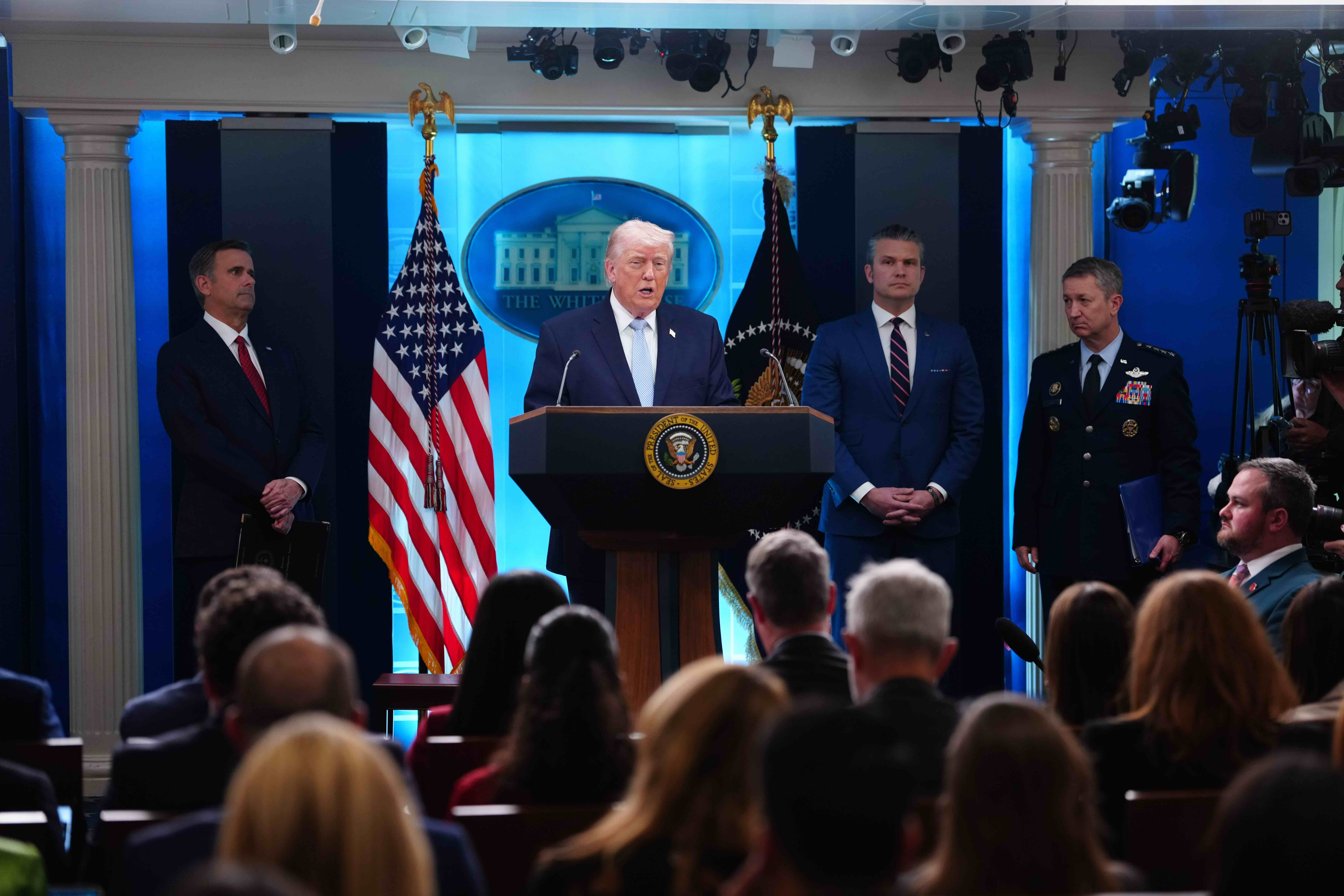 Trump Press Confrernce, Washington, District of Columbia, USA