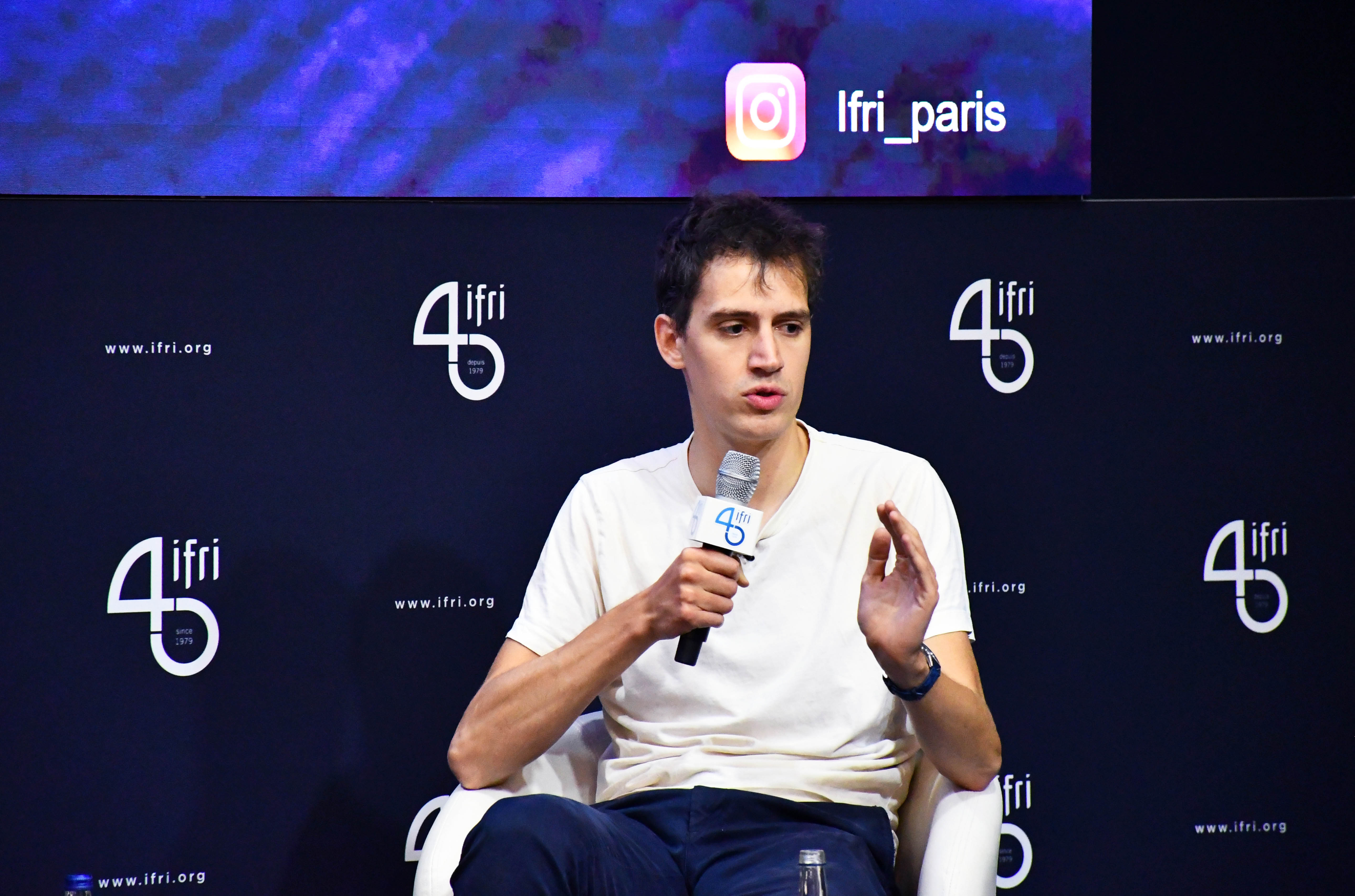 Arthur Mensch. Ifri, Paris, 8 juin 2026