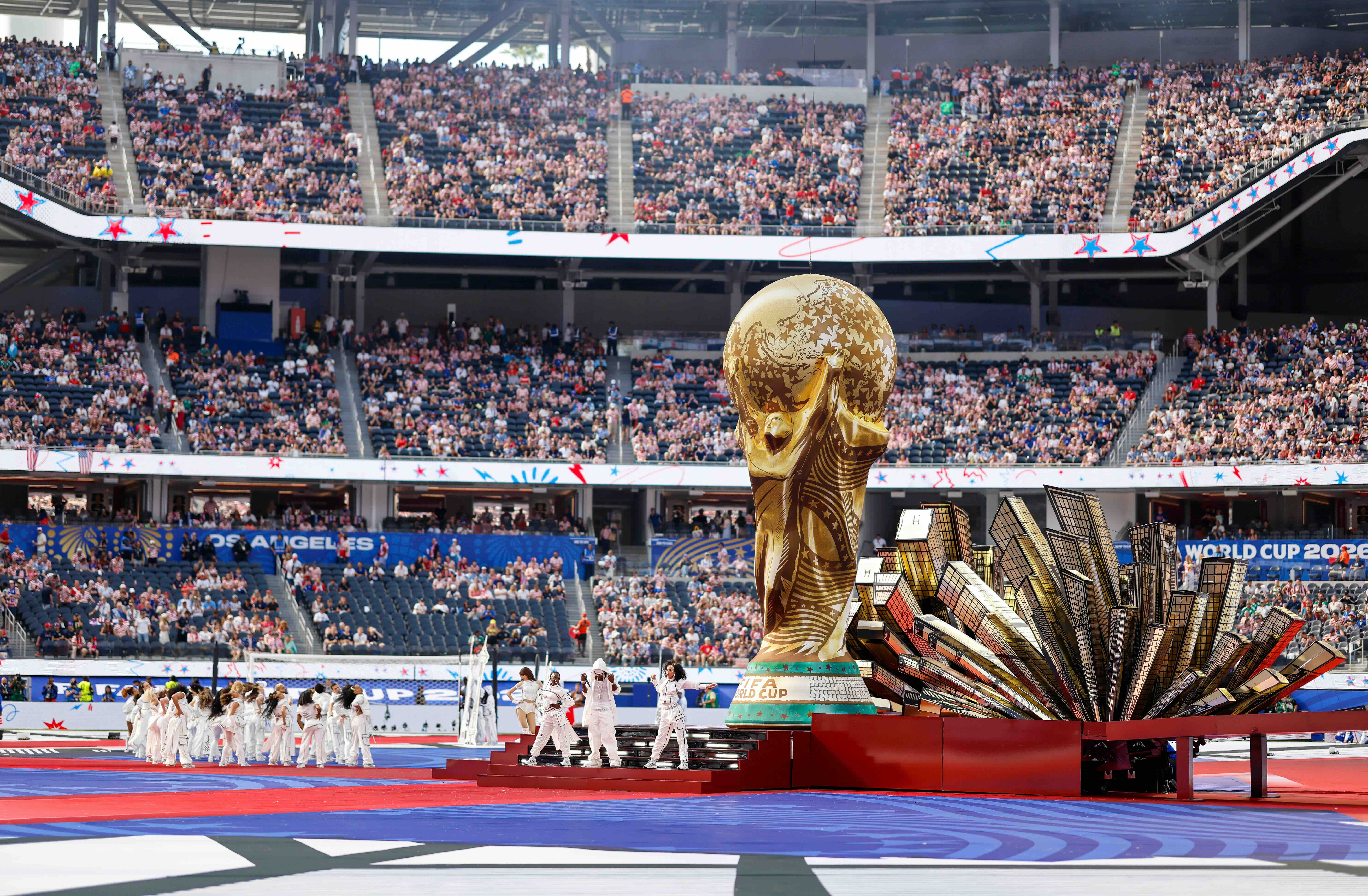 Cérémonie d'ouverture de la Coupe du monde de la FIFA 2026 avant le match États-Unis–Paraguay