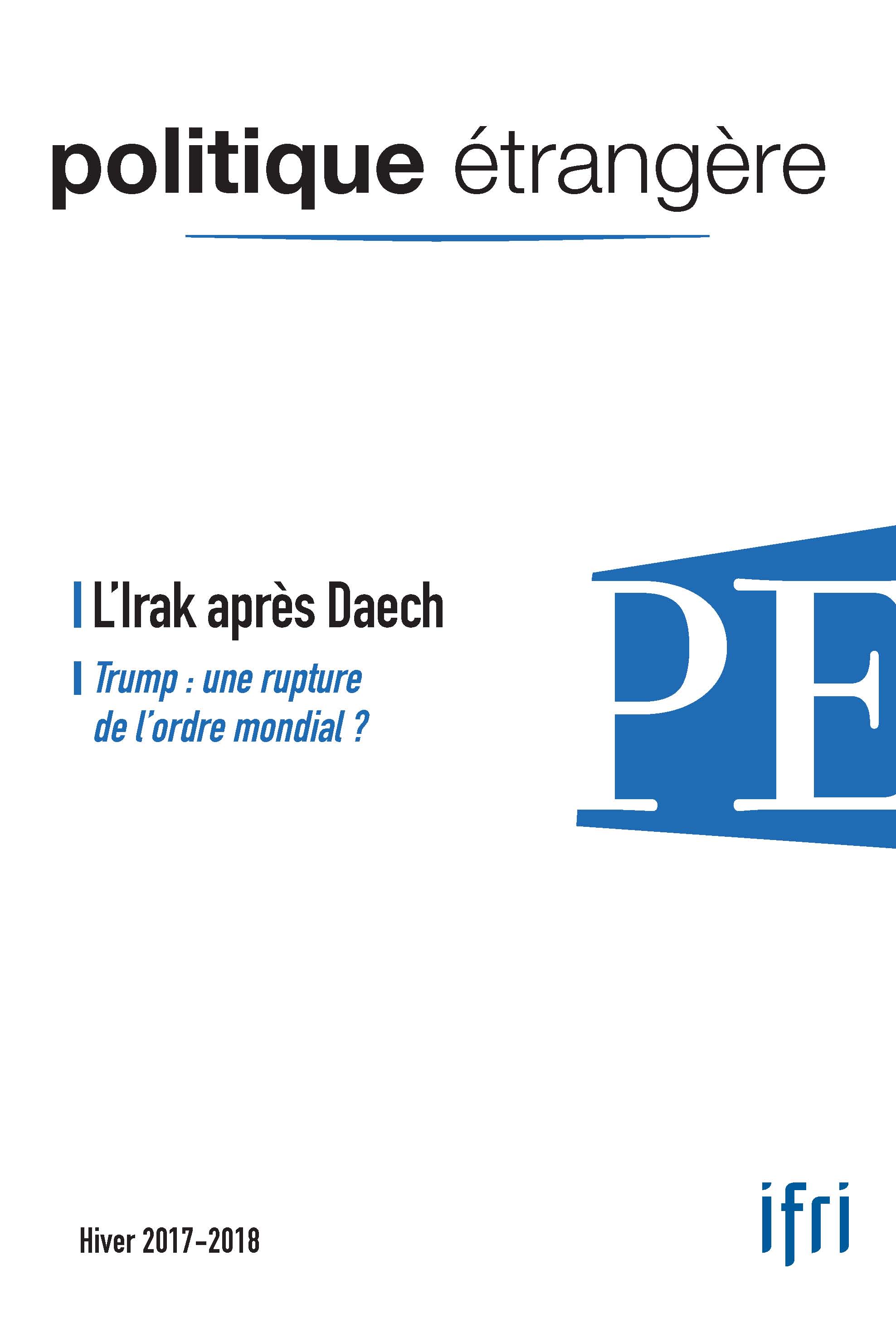 Page couverture PE n° 4 2017