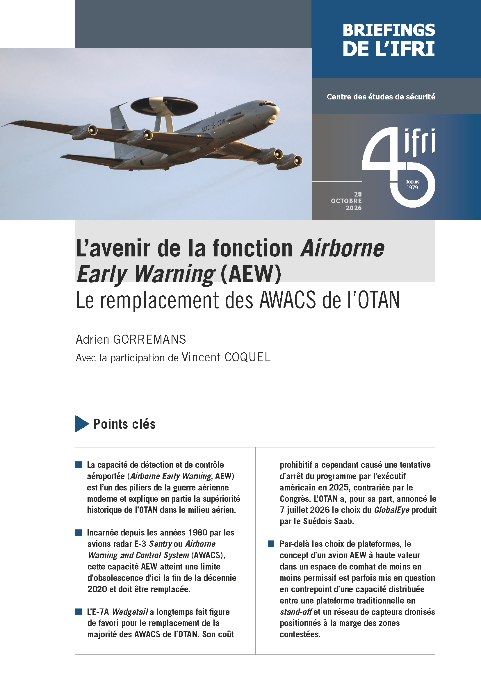 Briefing Awacs Coquel