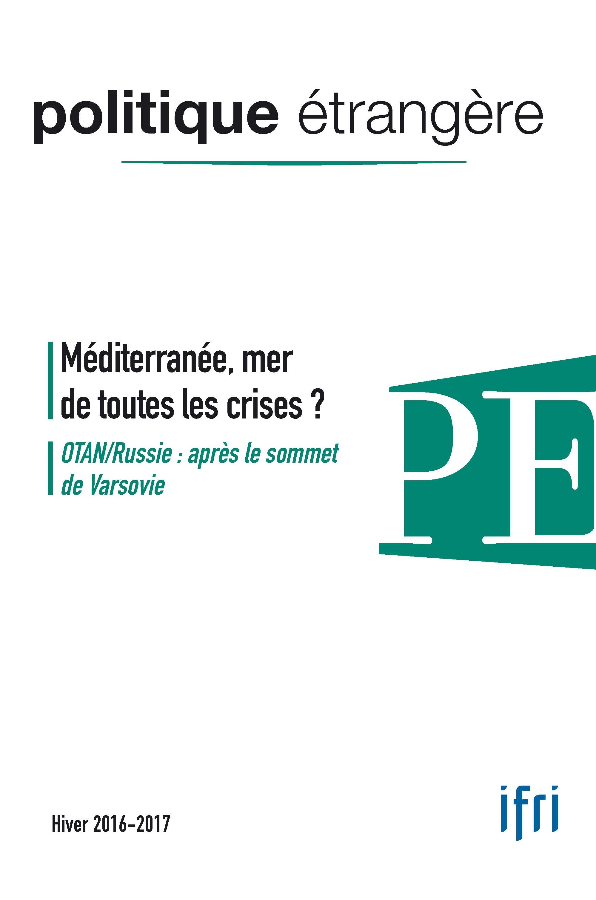 Page couverture PE n° 4 2016