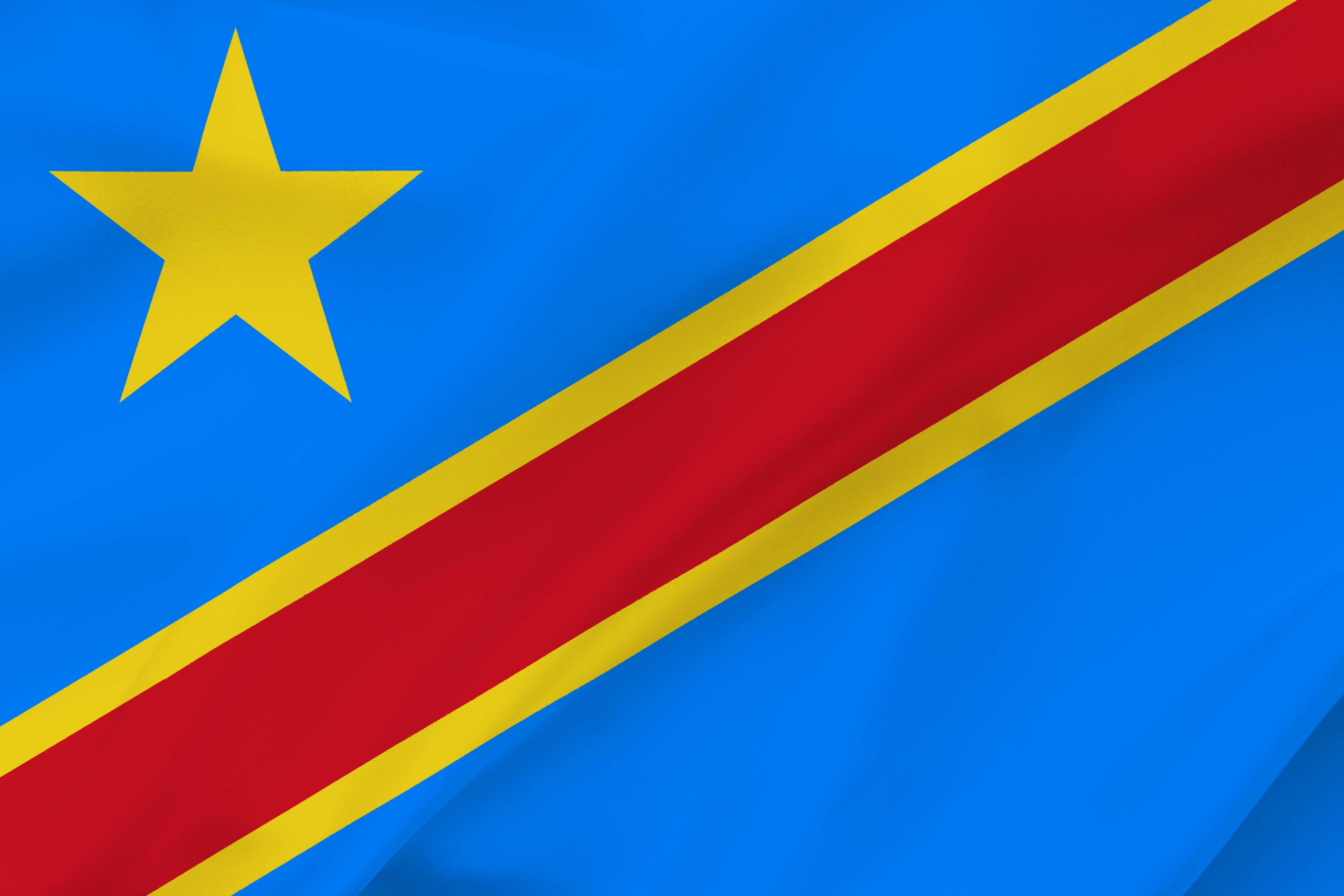 Drapeau de la République démocratique du Congo