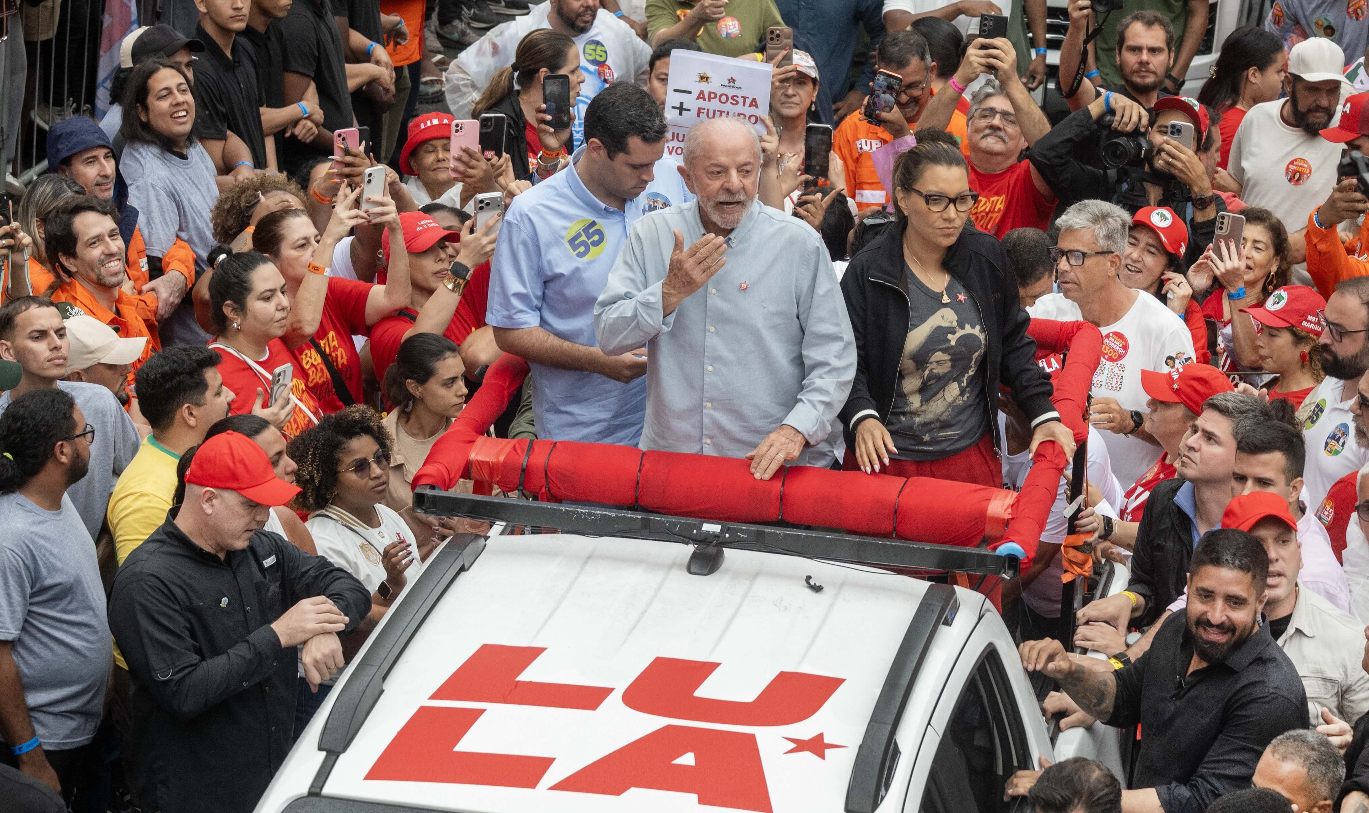 Le président brésilien Lula da Silva, Rio de Janeiro, 02 octobre 2026