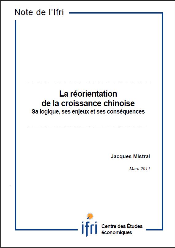 La réorientation de la croissance chinoise