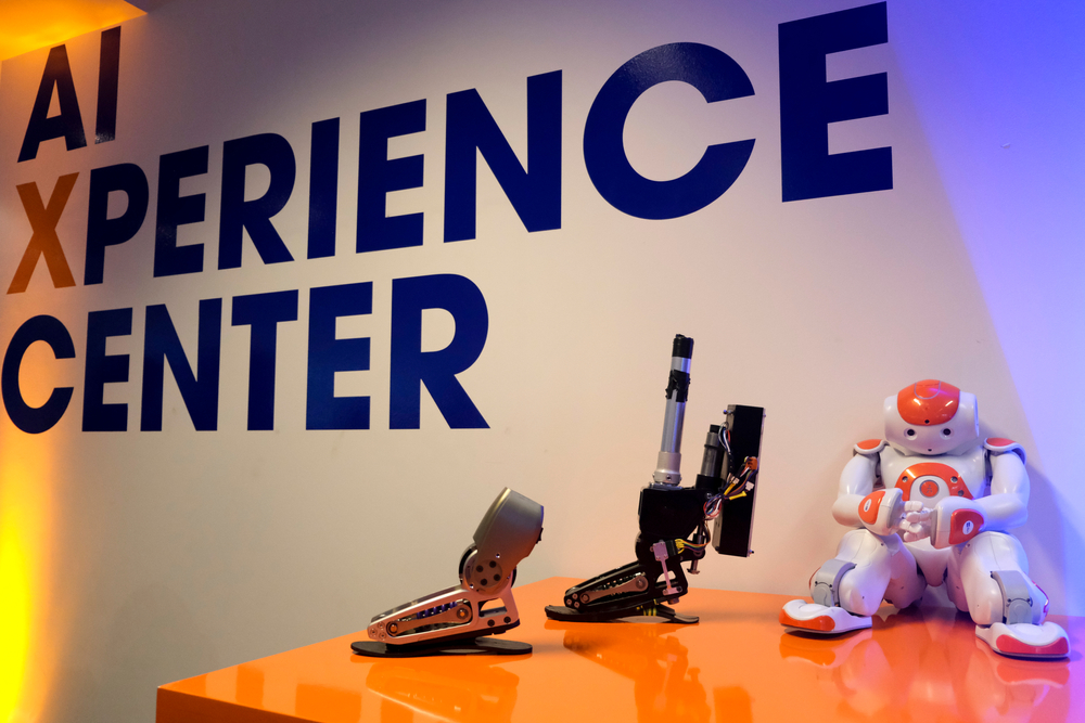 Brussels, Belgium. 18th February 2020. AI Xperience Center at the VUB (Vrije Universiteit Brussel)