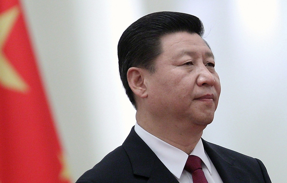 Le Président chinois Xi Jinping, Pékin, avril 2022