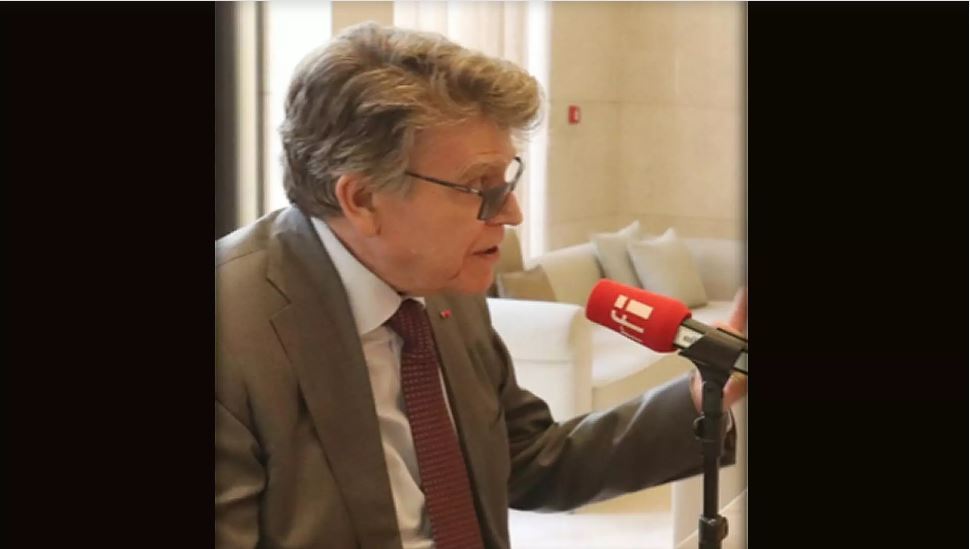 Thierry Montbrial, fondateur et président de l'Ifri et de la World Policy Conference, Abu Dhabi, novembre 2023