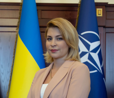 Olha Stefanishyna - Deputy Prime Minister for European and Euro-Atlantic Integration of Ukraine