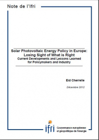 Solar Photovoltaic Energy Policy in Europe: Losing Sight of What is Right