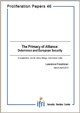 The Primacy of Alliance: Deterrence and European Security