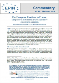 The European Elections in France: The paradox of a more European yet more eurosceptic campaign
