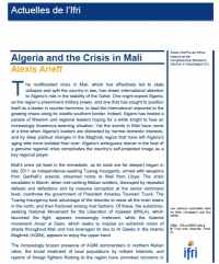 Algeria and the Crisis in Mali