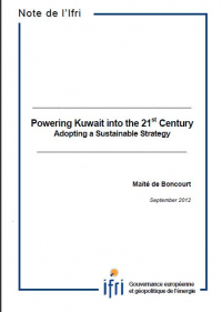 Powering Kuwait into the 21st Century: Adopting a Sustainable Strategy